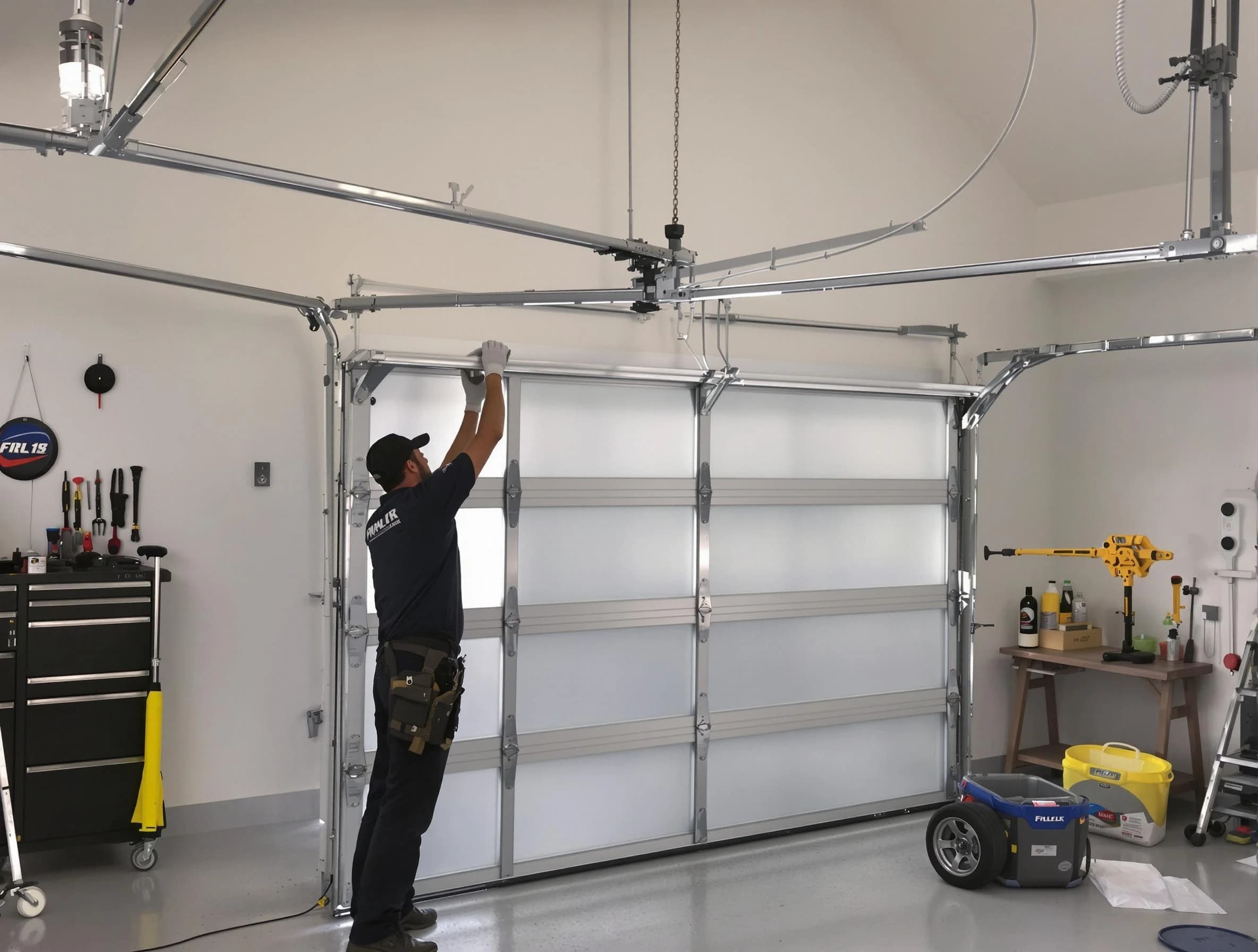Colonial Heights Garage Door Repair certified team performing precision garage door installation in Colonial Heights