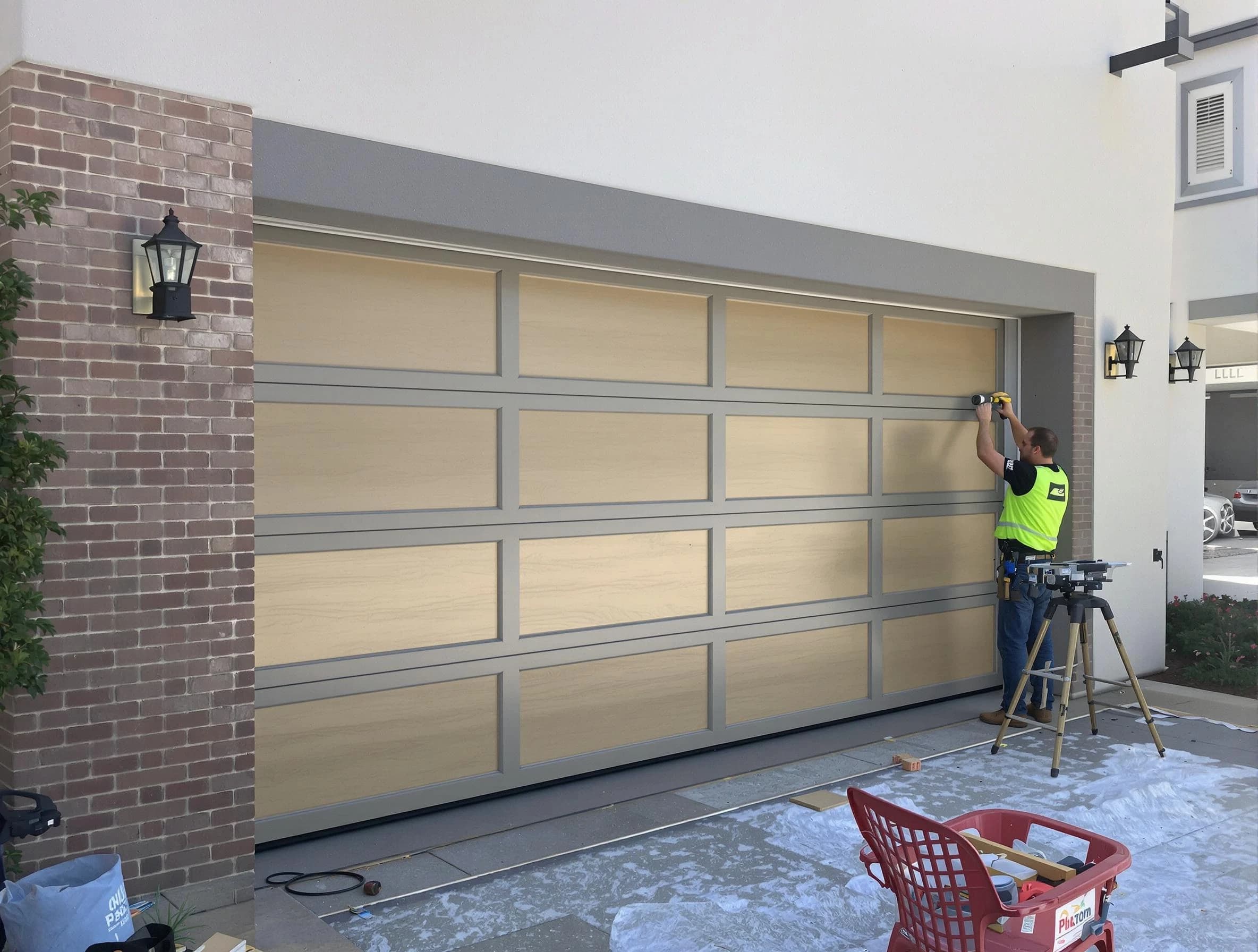 Garage door replacement service by Colonial Heights Garage Door Repair in Colonial Heights