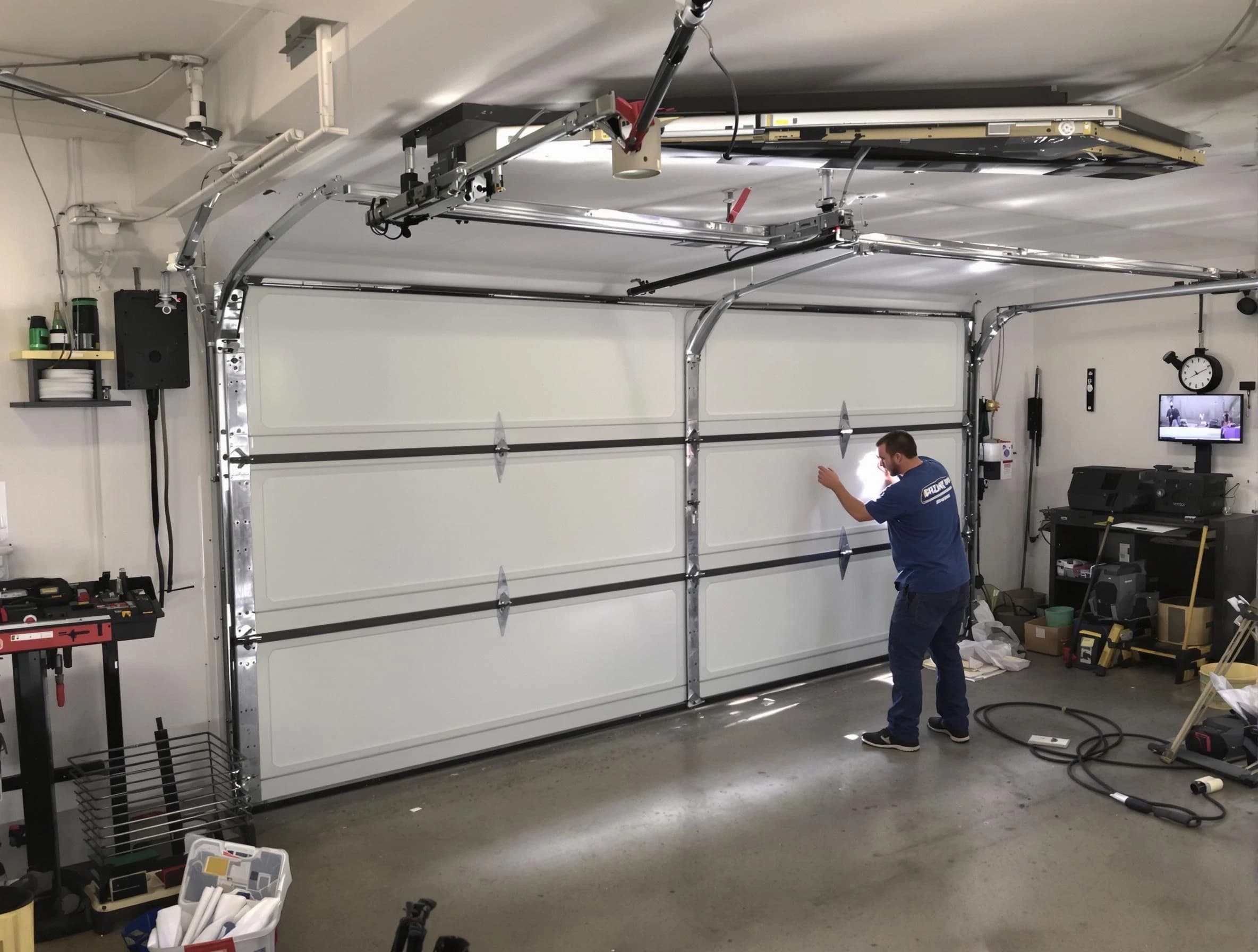 Professional garage door repair service by Colonial Heights Garage Door Repair in Colonial Heights