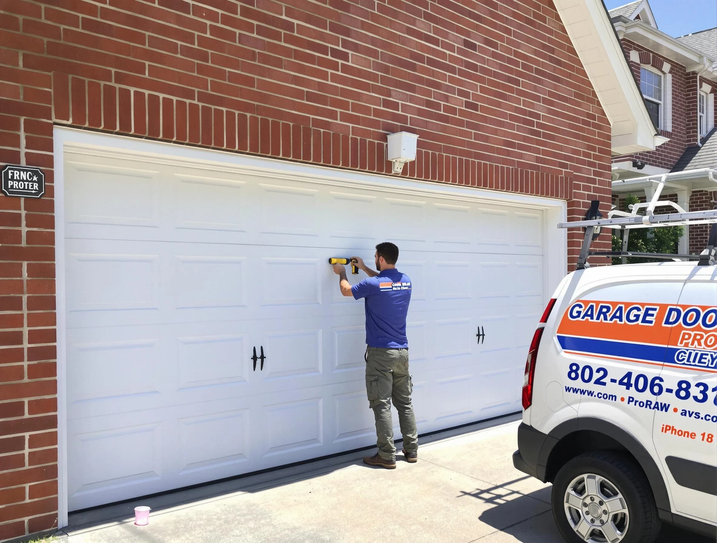 Local garage door repair service by Colonial Heights Garage Door Repair in Colonial Heights