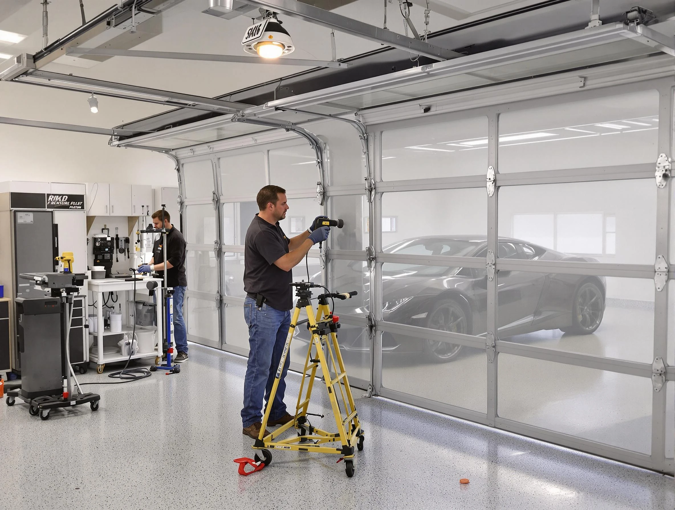 Garage Door Dents Repair in Colonial Heights