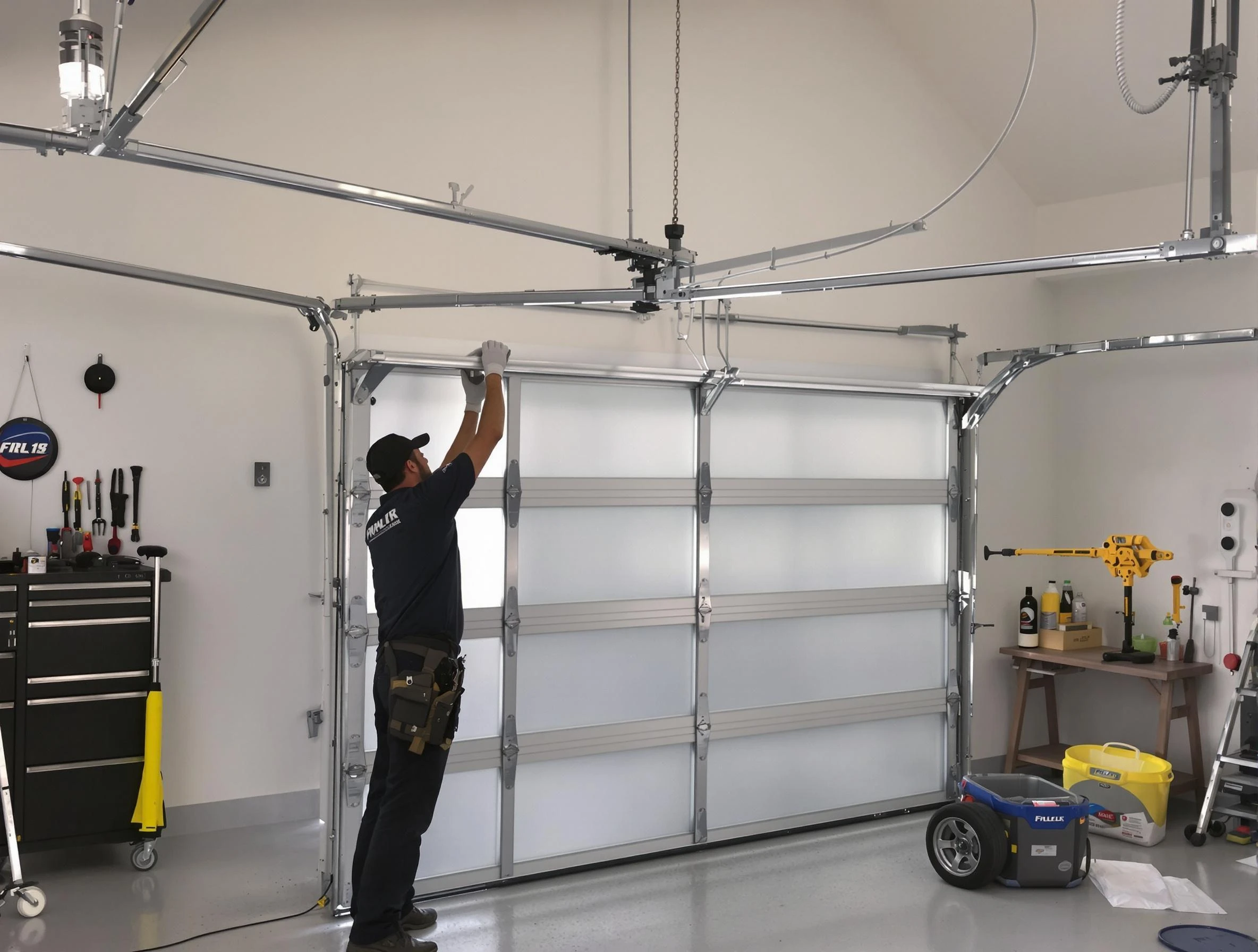 Colonial Heights Garage Door Repair certified team performing precision garage door installation in Colonial Heights