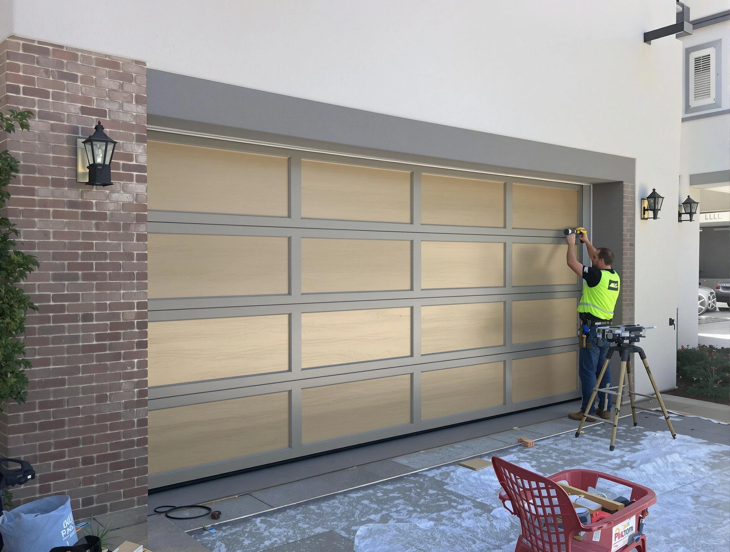 Garage door replacement service by Colonial Heights Garage Door Repair in Colonial Heights