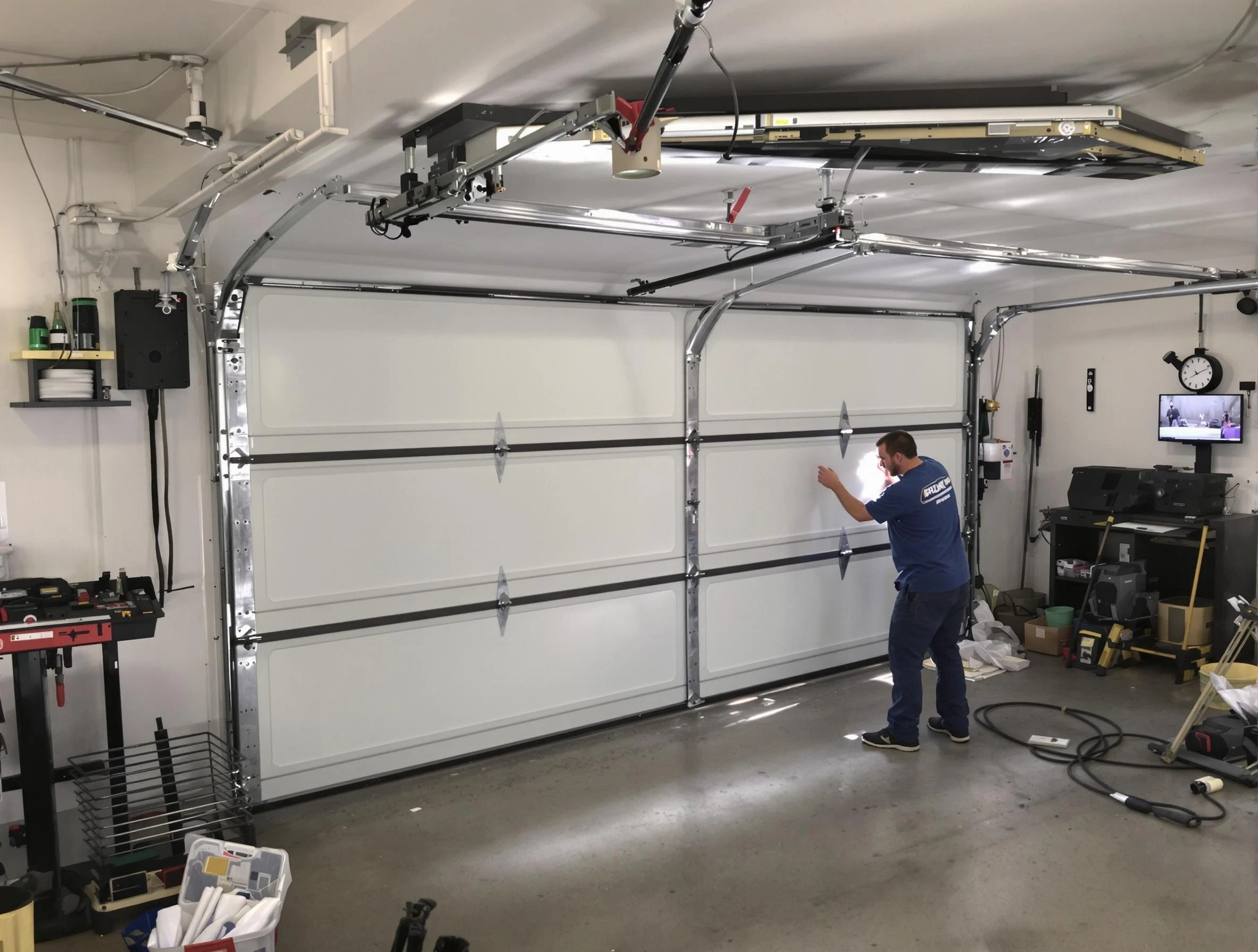 Professional garage door repair service by Colonial Heights Garage Door Repair in Colonial Heights