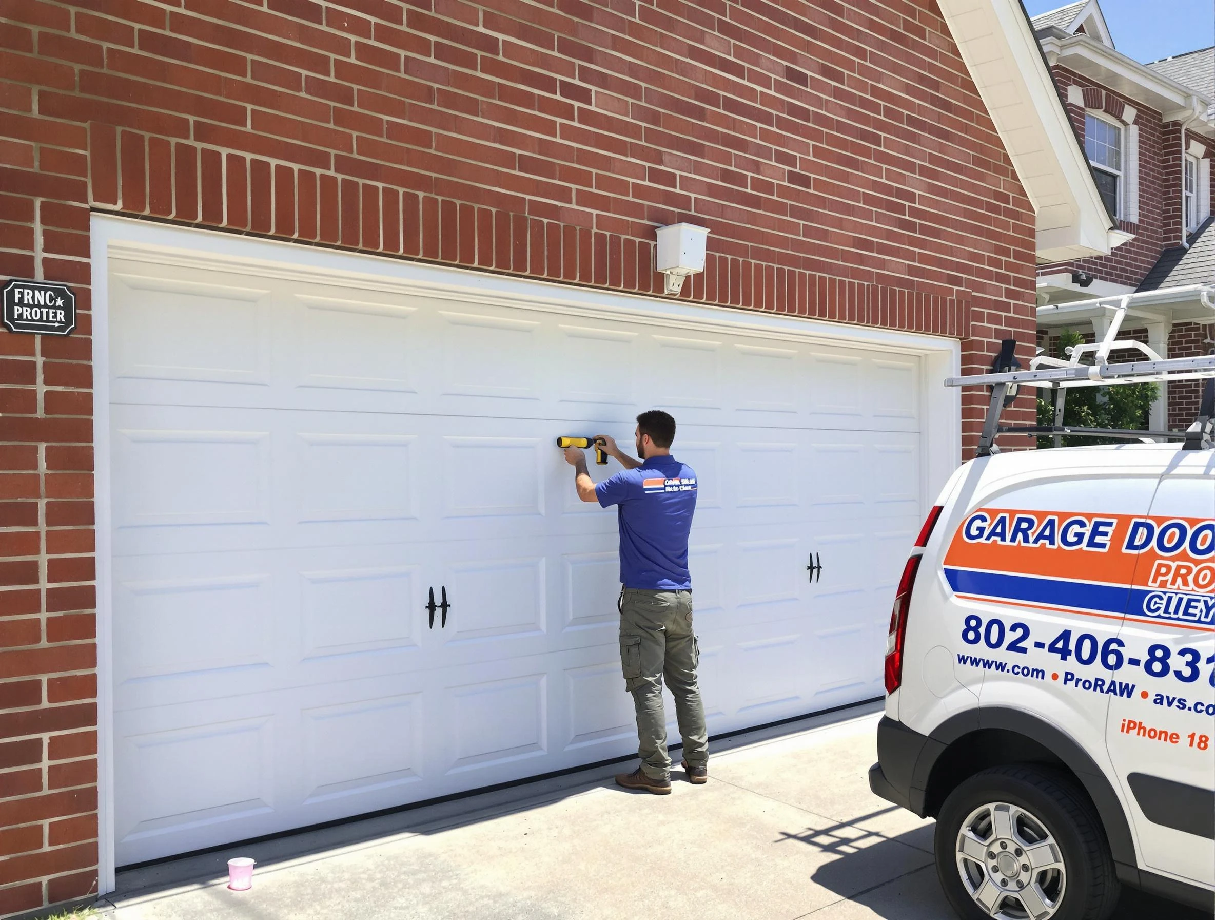 Local garage door repair service by Colonial Heights Garage Door Repair in Colonial Heights